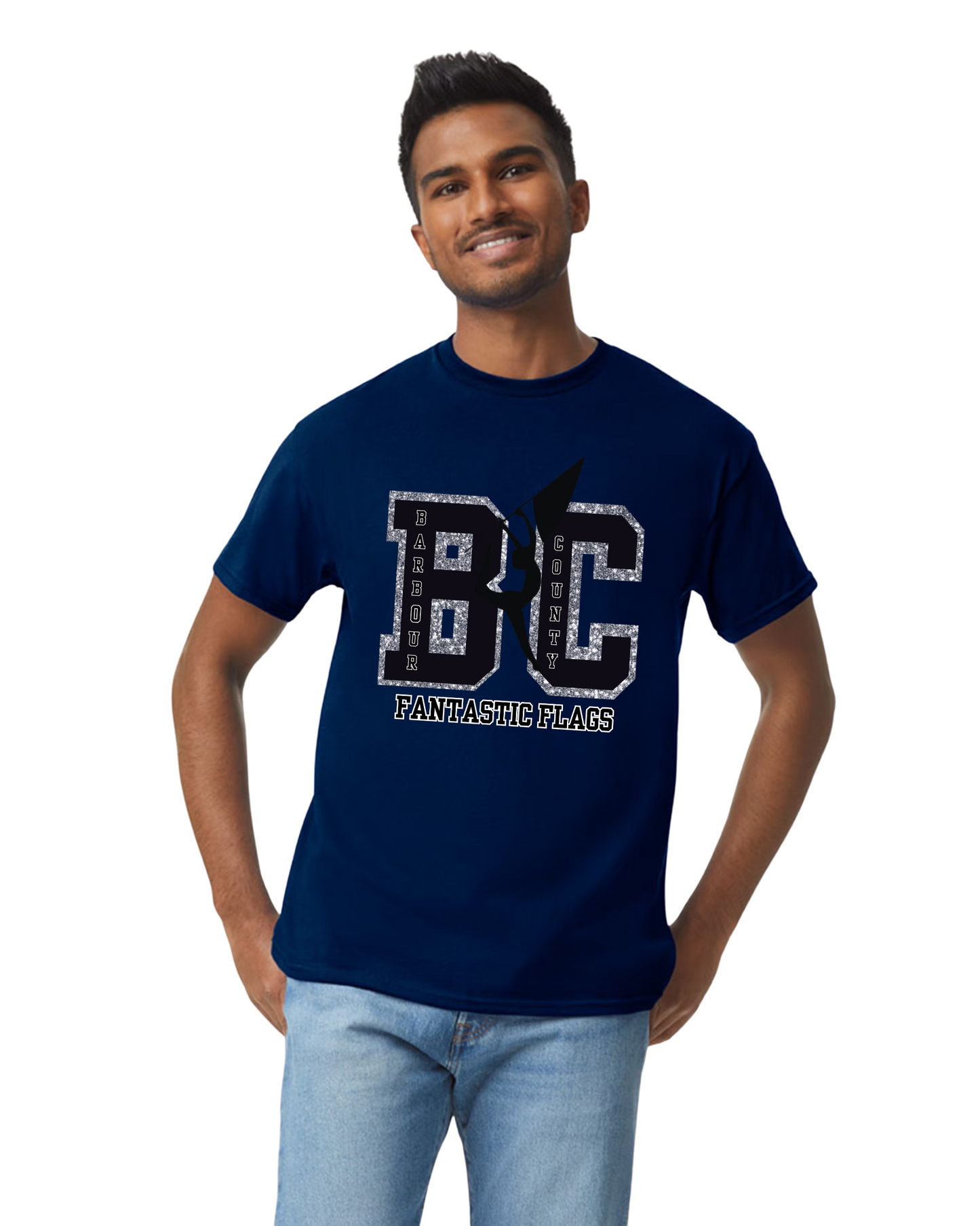 BCHS FLAG SHIRT FRONT ONLY