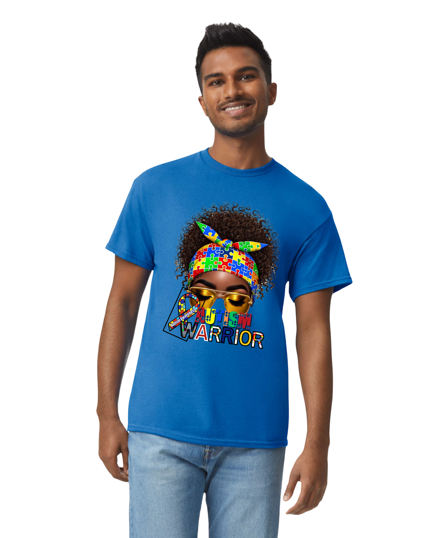 AUTISM AWARENESS T-SHIRT (FRONT ONLY)