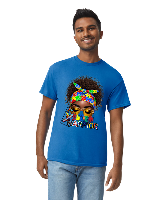 AUTISM AWARENESS T-SHIRT (FRONT ONLY)