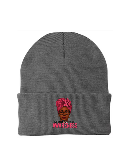 BREAST CANCER BEANIE