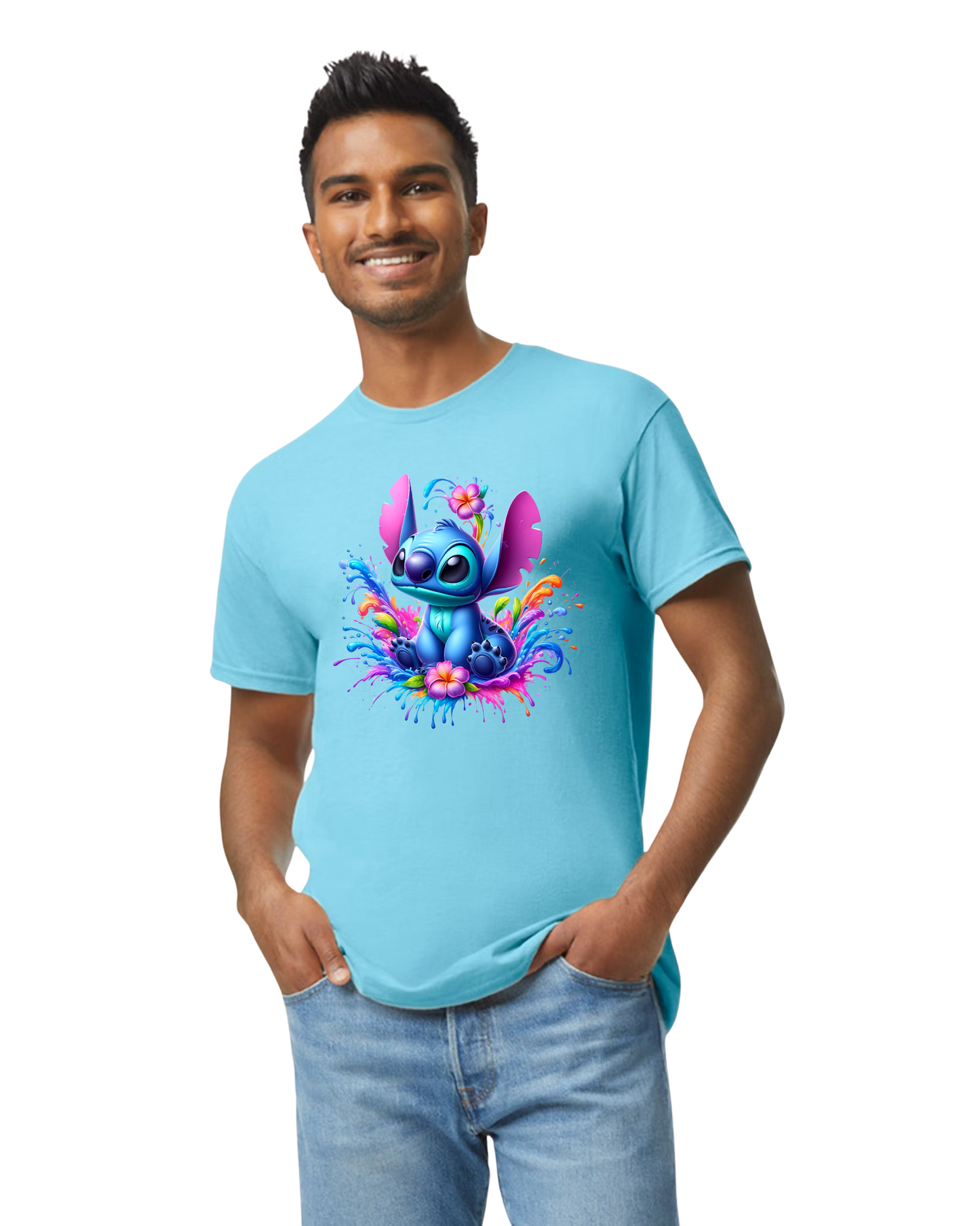 Stitch birthday  shirt